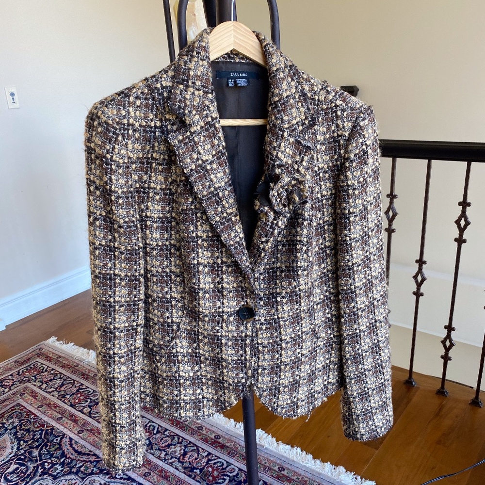 Wool blend Zara jacket